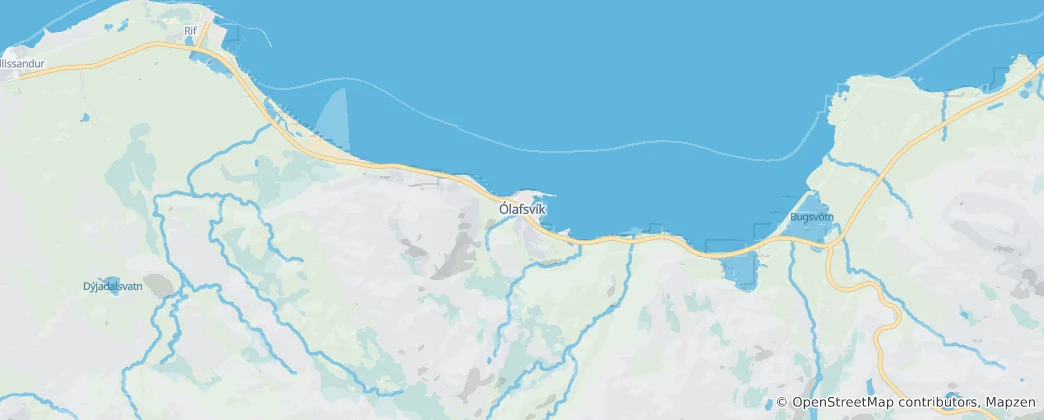 Mapa Ólafsvík