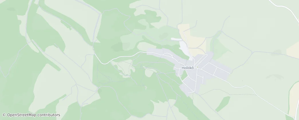 Old village of Hollókő and its Surroundings — Mappa