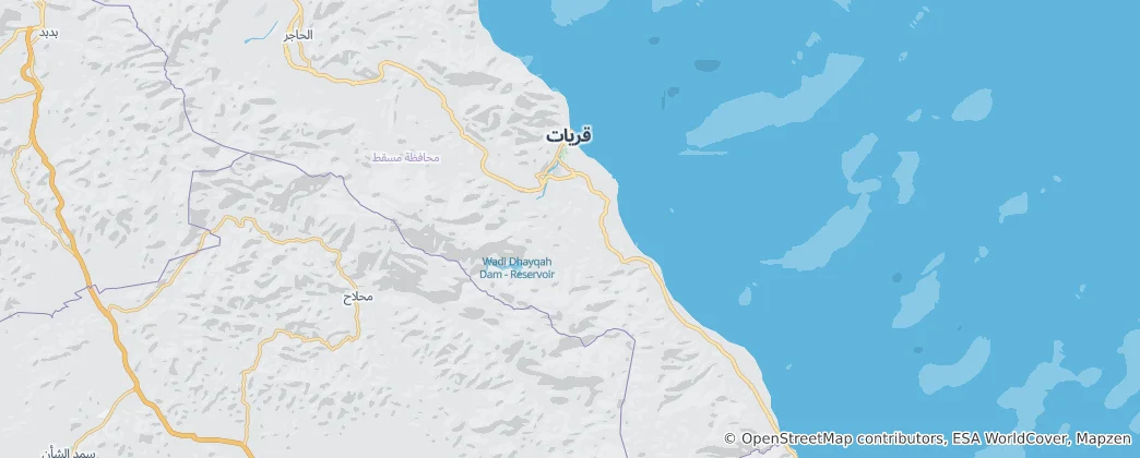 Mapa Qurayyat