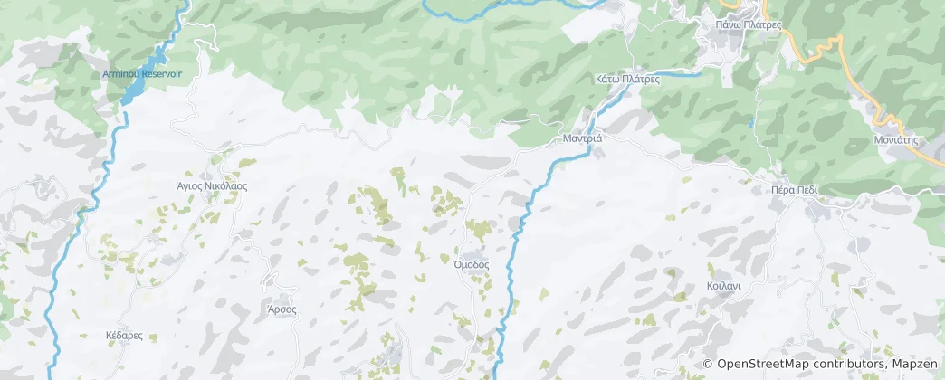 Map of Omodos