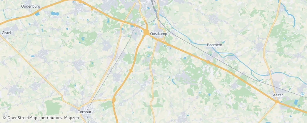 Oostkamp — Karte