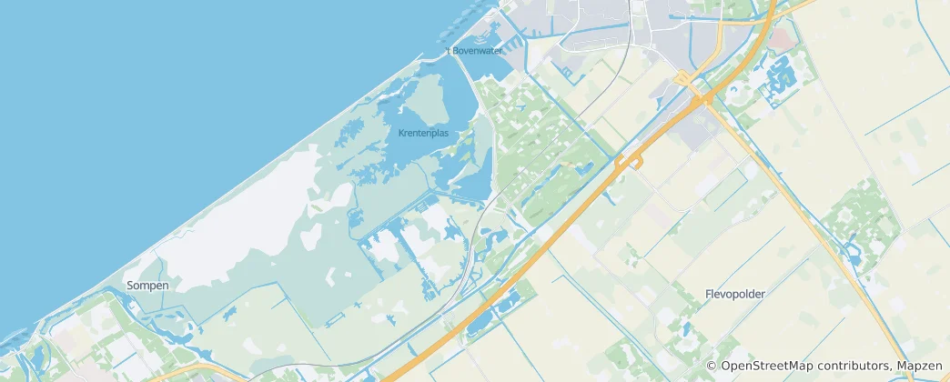 Carte de Oostvaardersplassen