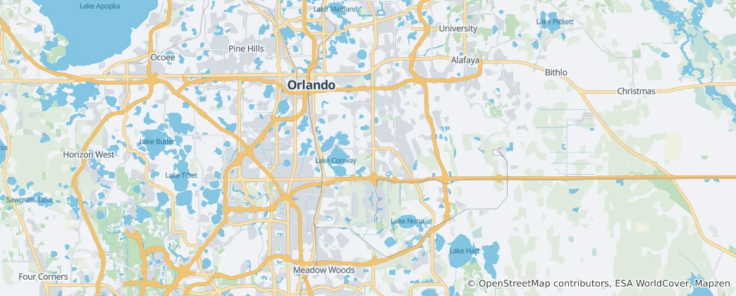 Carte de Orlando