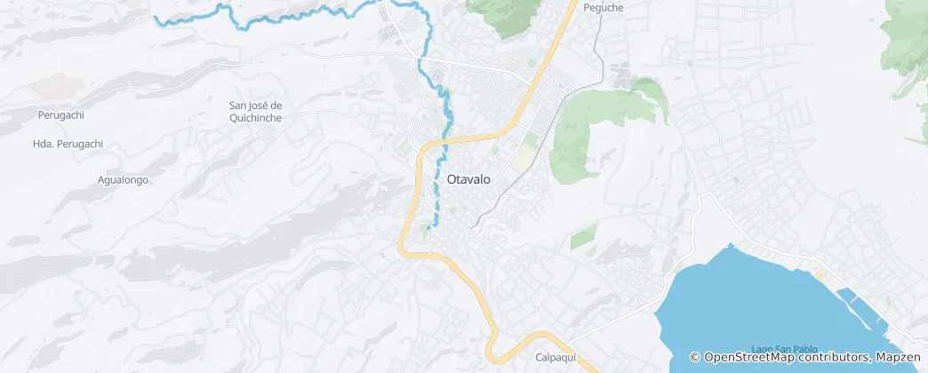 Map of Otavalo