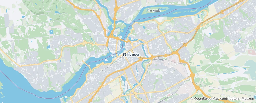 Map of Ottawa