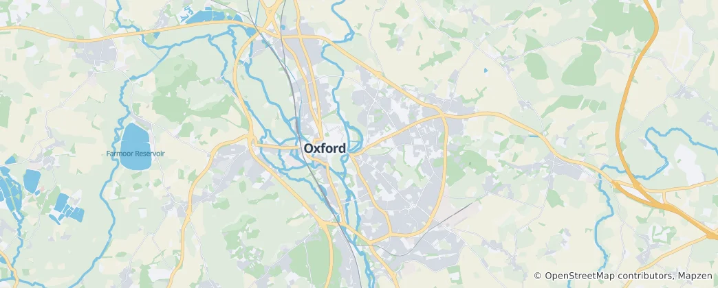 Map of Oxford