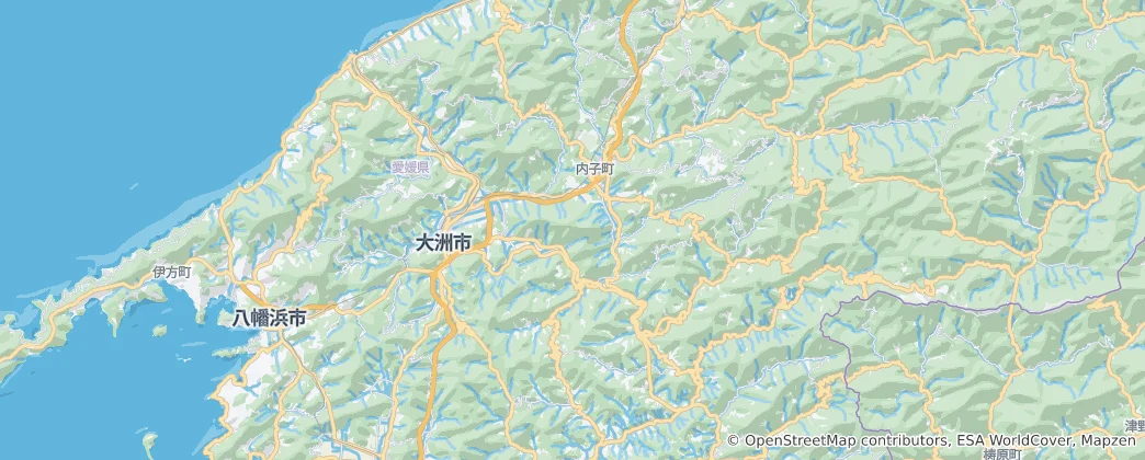 Mapa Ozu