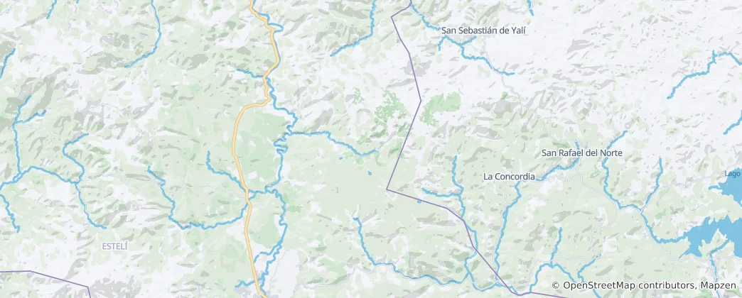 Map of Paisaje Terrestre Protegido Mesas de Miraflor-Moropotente