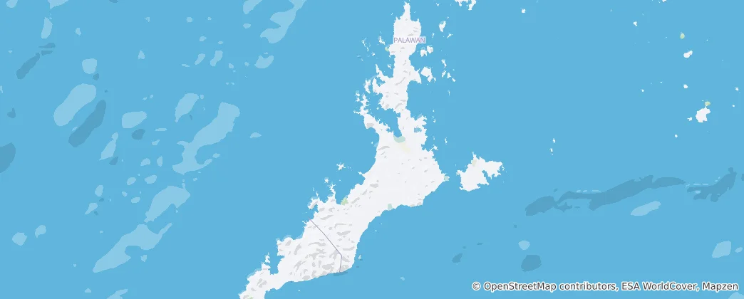 Mapa De Palawan