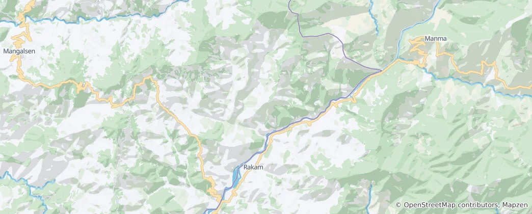 Mappa di Panchadewal Binayak