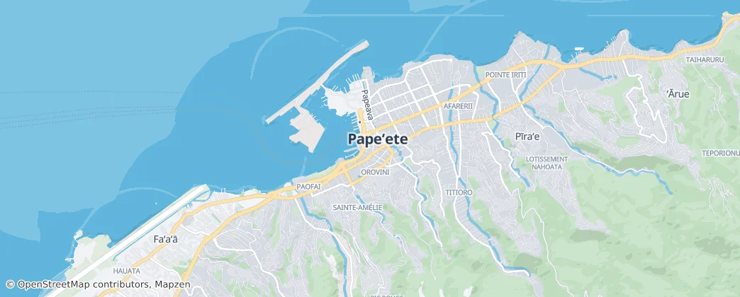 Papeete — Map