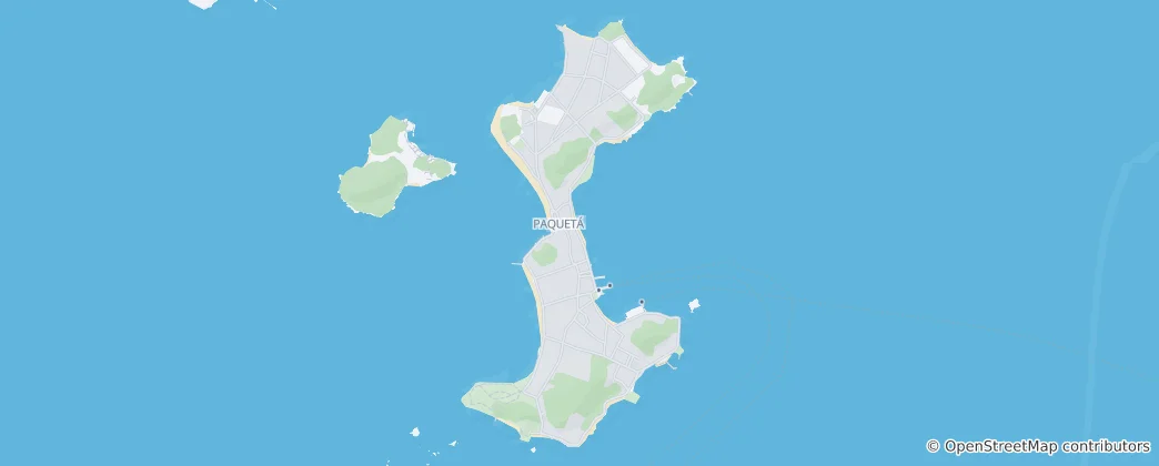 Mapa Ostrov Paquetá