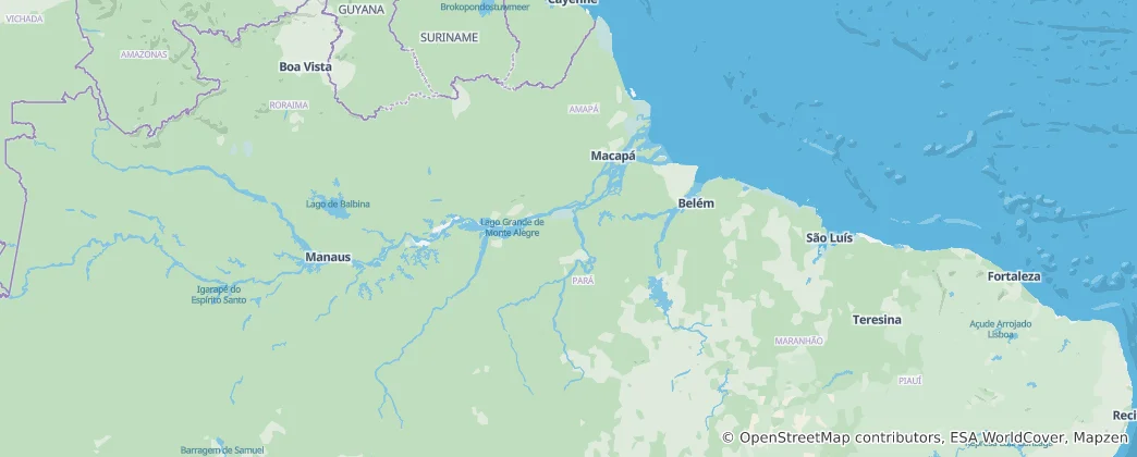 Térkép: Pará