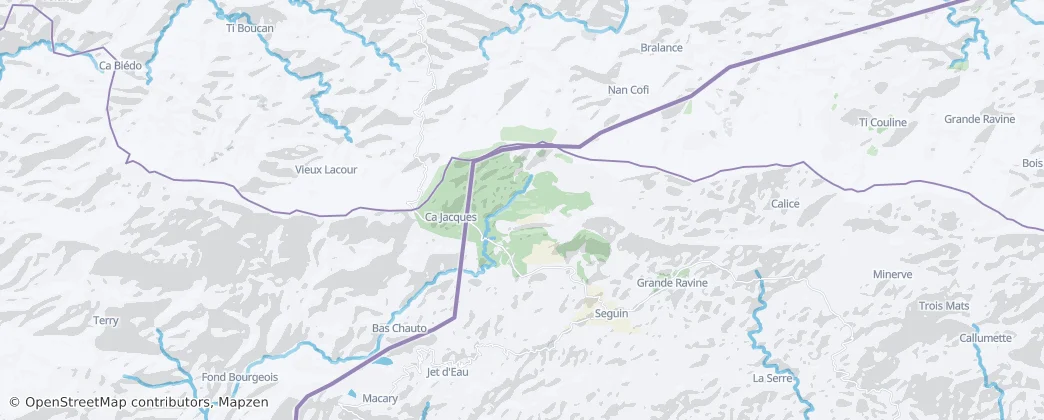 Parc La Visite — Map