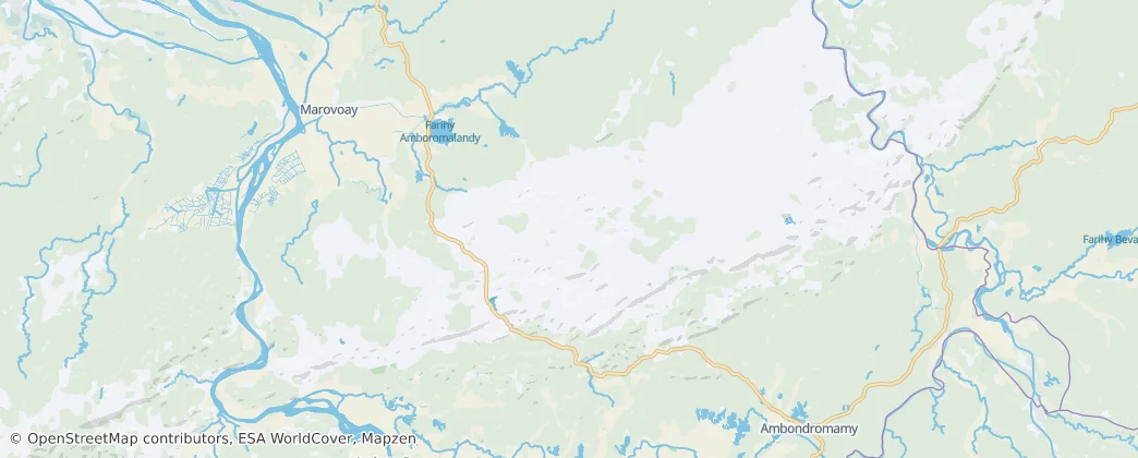 Parc national d'Ankarafantsika — Map