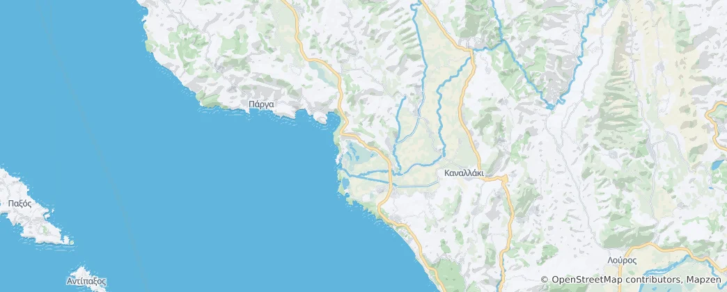 Mapa De Parga