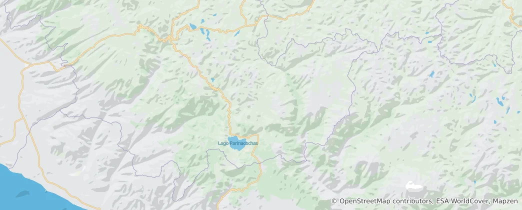 Mapa Parinacochas Province