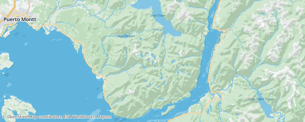 Parque Nacional Alerce Andino – Mapa