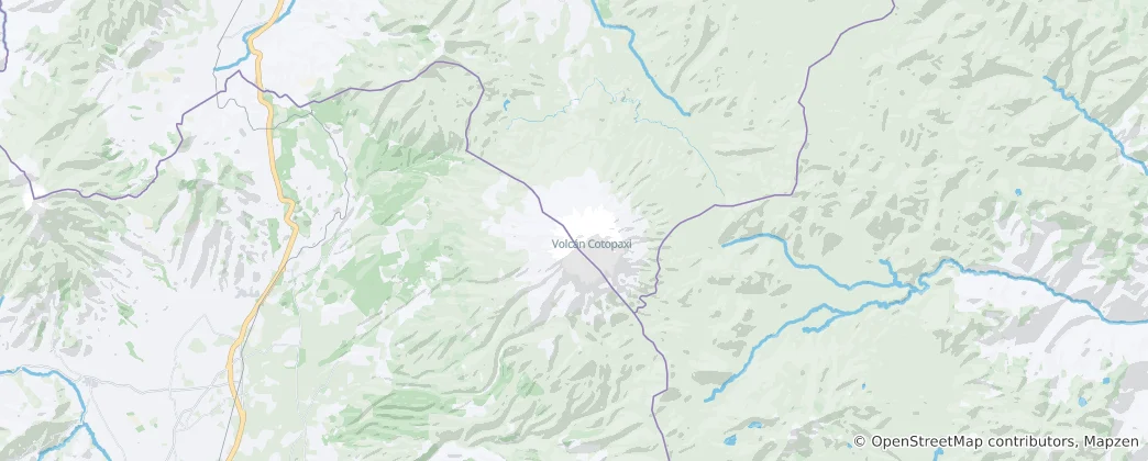 Mappa di Parque Nacional Cotopaxi