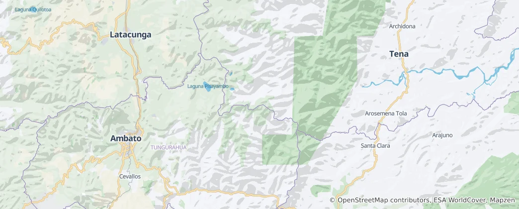 Mappa di Parque Nacional Llanganates