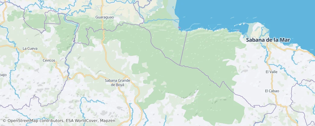 Parque Nacional Los Haitises — Карта