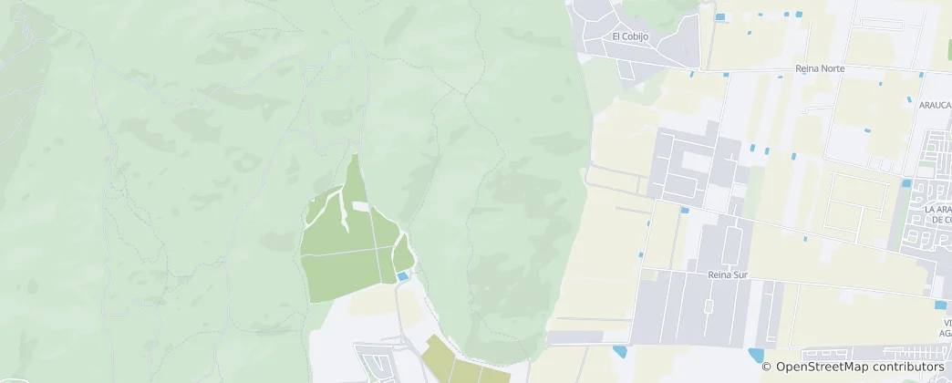 Mapa Parque Natural Farellones de Santa Helena