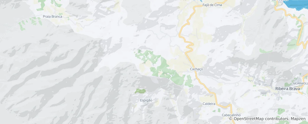 Mapa Parque Natural Monte Gordo