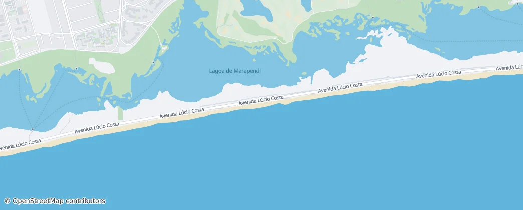 Map of Parque Natural Municipal da Barra da Tijuca Nelson Mandela