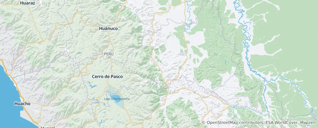 Map of Pasco Department