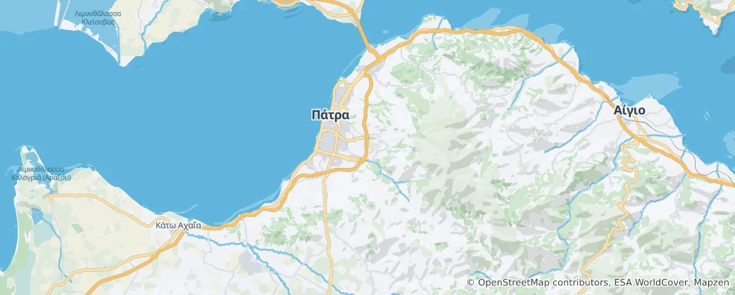 Térkép: Patras