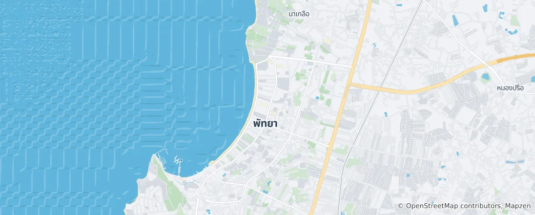 Map of Pattaya
