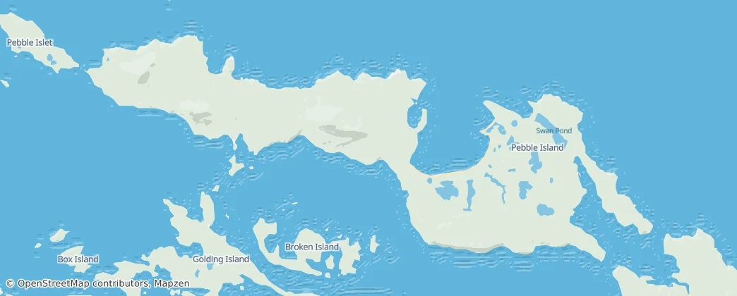 Pebble Island — Map
