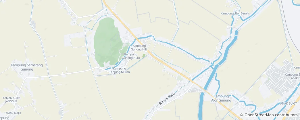 Mapa Pekan Gunung