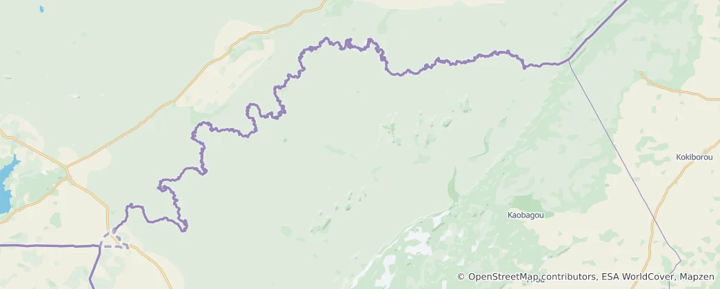 Pendjari National Park 지도
