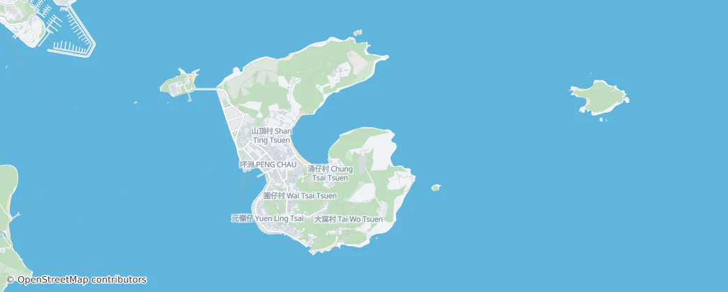 Peng Chau — Map