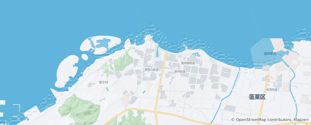 Mapa Penglai
