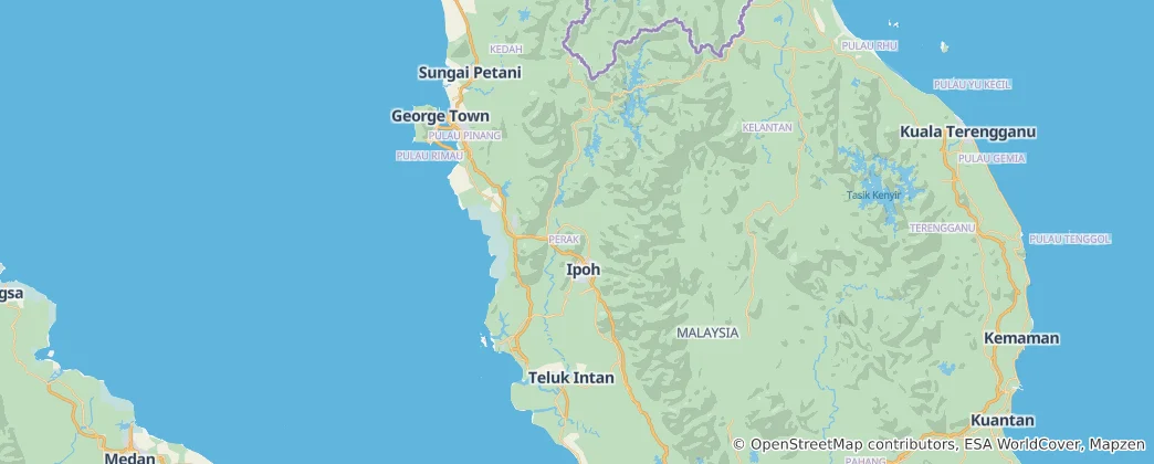 Térkép: Perak