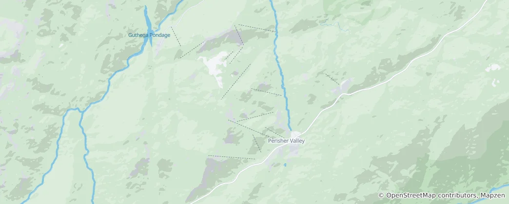 Kaart van Perisher