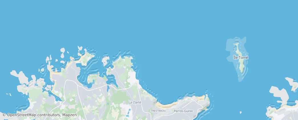 Perros-Guirec — Mapa