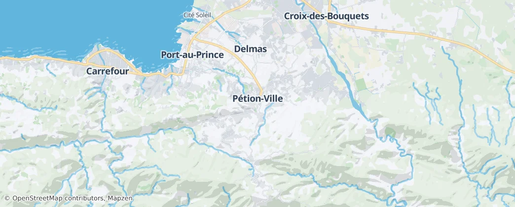 Petionville — Map