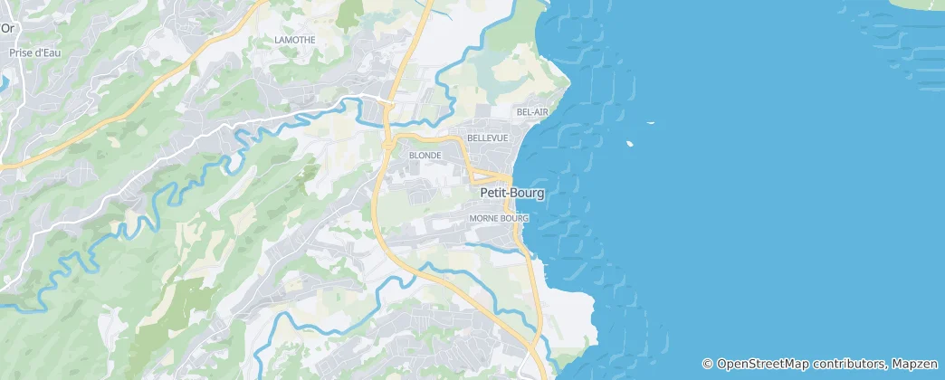 Carte de Petit-Bourg