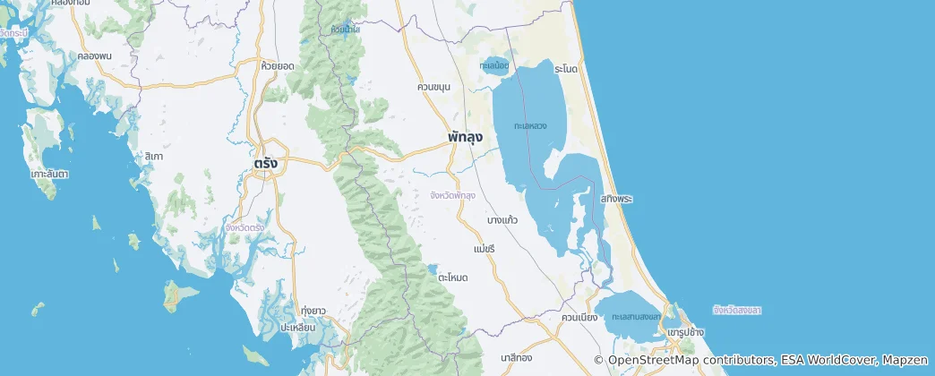 Carte de Phatthalung