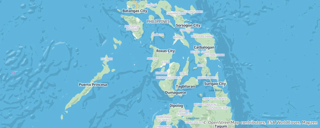 Map of Philippines