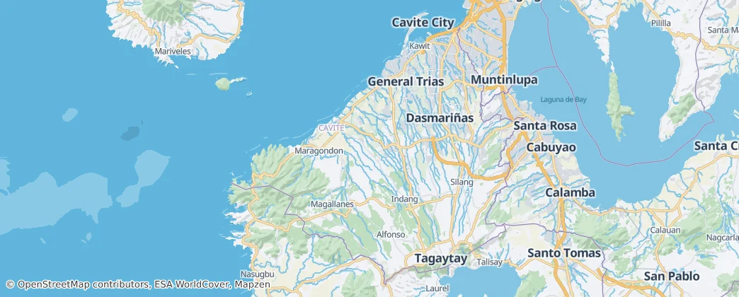 Cavite — mapa