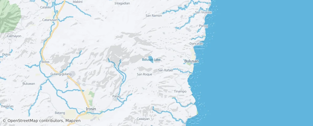 Bulusan — 地图