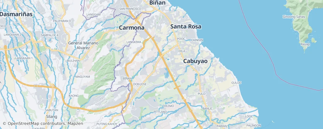 City of Santa Rosa — Kaart