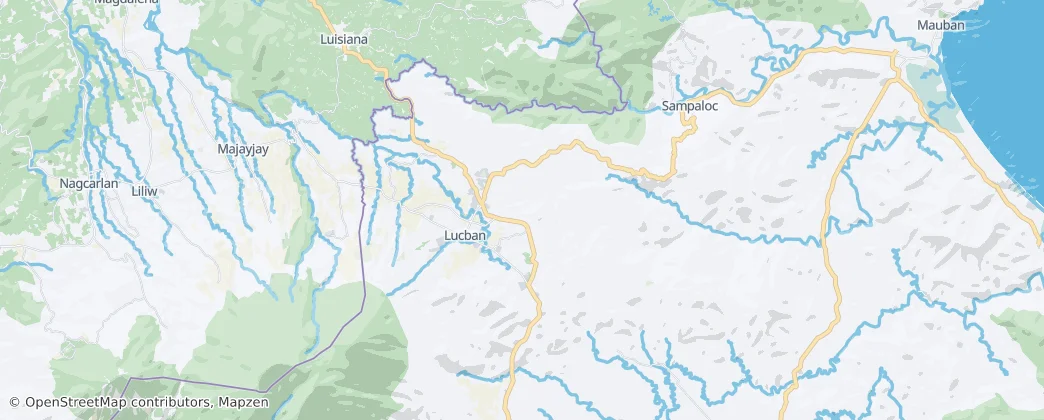 Lucban — Carte
