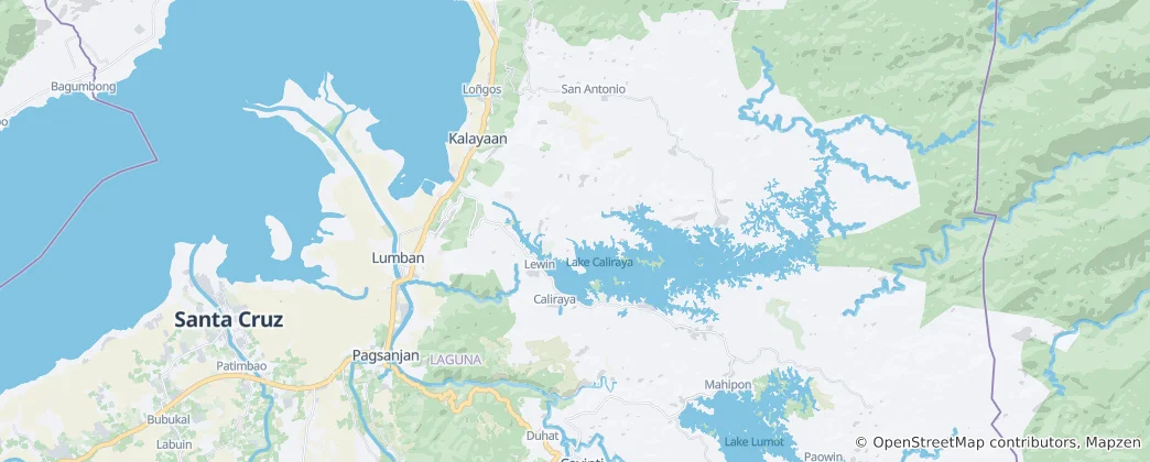 Map of Lumban