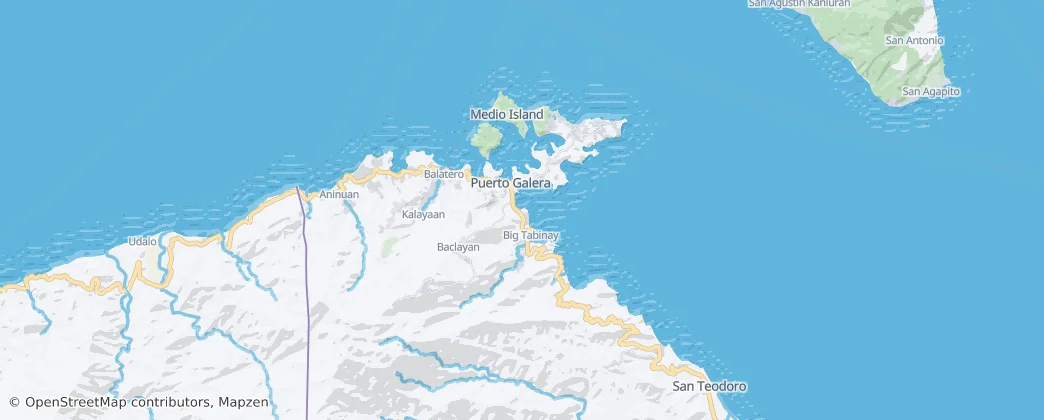 Puerto Galera — 지도