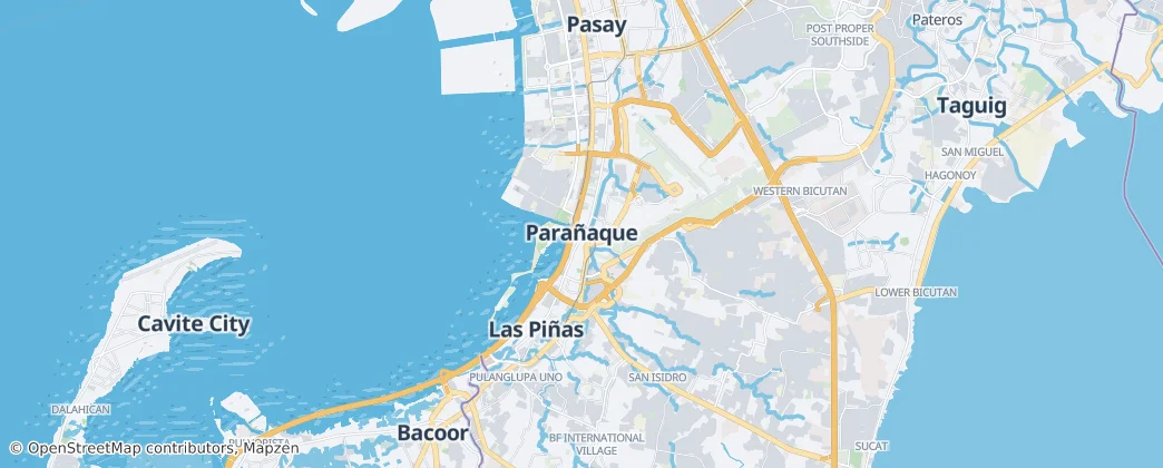 Parañaque — Harita